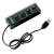USB-HUB USB 2.0 HUB με 4 θύρες και διακόπτες ON/OFF για κάθε θύρα καθώς και ενδείξεις λειτουργίας με LED