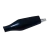ALLIGATOR CLIP BLACK  3A Ακροδέκτης τύπου κροκοδειλάκι 3Α