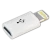 ADAPTOR MICRO USB TO APPLE LIGHTNING Adaptor micro usb θηλυκό σε APPLE lightning αρσενικό