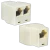 LAN-CABLE SPLITTER  1/2C Lan cable splitter RJ45 female to 2 RJ45 female 8P8C