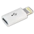 ADAPTOR MICRO USB TO APPLE LIGHTNING Micro USB female to Apple Lightning male adapter