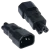 ADAPTOR-C14C5 Adaptor from C14 (triangular 3-pin) to C5 (cloverleaf 3-pin)