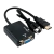 HDMI CABLE TO VGA AUDIO CONVERTER