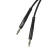 XO-NB-R175A Audio cable 3.5mm stereo male to 3.5mm stereo male, 1 meter