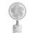 XO-MF73 Portable Fan with Clip Mount White