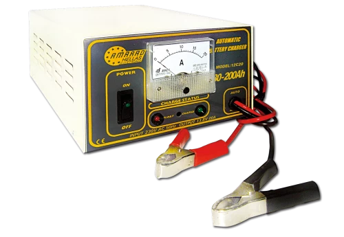 12-C20 Αυτόματος φορτιστής μπαταριών μολύβδου LEAD-ACID 12V 20A