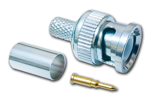 CV-7001 BNC male crimp connector (suitable for RG59 cable)
