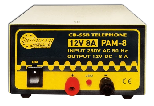 PAM-8 Unstable ac power supply AC-DC 12V 8A