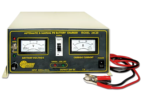 24-C20 AUTOMATIC BATTERY CHARGER LEAD-ACID 24V 20A