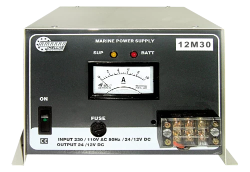 12M-30 Stabilized marine power supply 2 inputs (dual input)