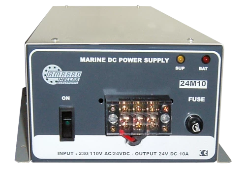 24-M10 MARINE STABLE POWER SUPPLY TWO INPUTS (DUAL INPUT) 10A