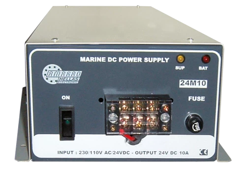 24M-10 Stabilized marine power supply 2 inputs (dual input) 10A