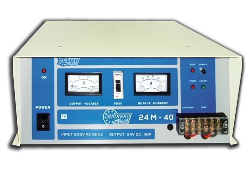 24M-40 Stabilized marine power supply 2 inputs (dual input)