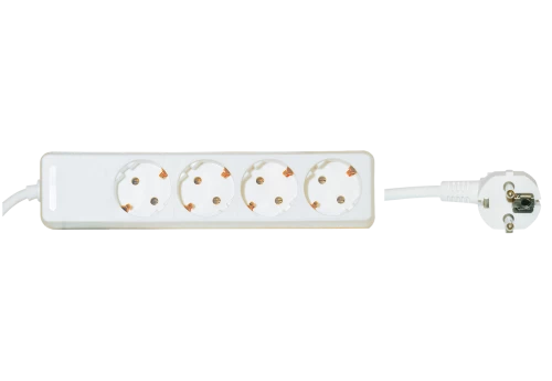 GOC-4 Power strip without switch 4 outlets with 3x1mm cable