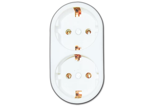 G3-N1/2 Adaptor from 1 Schuko socket to 2 Schuko sockets