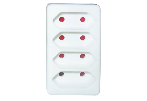 G3-C1/4 Adaptor from 1 Schuko socket to 4 two-pin sockets