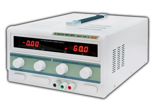 QJ-6005S Linear laboratory power supply 0?60V / 0?5A