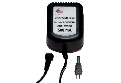 BC 20V-500mA Battery charger Ni-Cd 20VDC 500mA