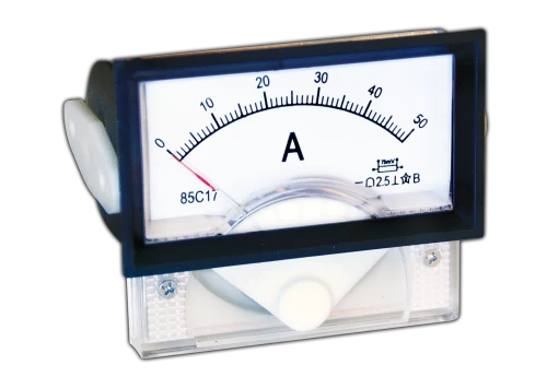 A1-50A DC Αναλογικό αμπερόμετρο 0-50Α DC τύπου πλαίσιο