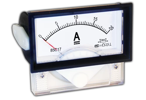 A1-20A DC ANALOG DC AMPEROMETER 0-20A FRAME TYPE 