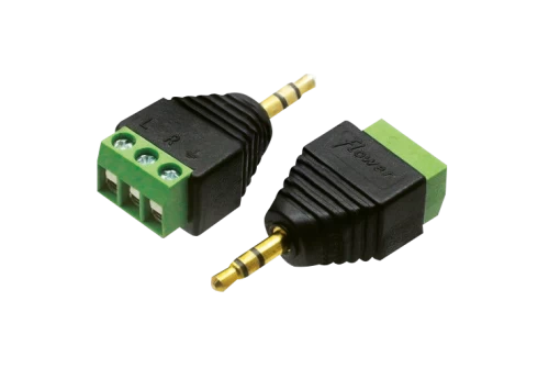 CV-2084 Audio connector 3.5mm stereo (jack) to terminal block
