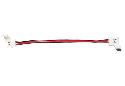 LED-CONNECTOR CABLE-2 Dual connector for single-color 5050 LED strips with cable and pins