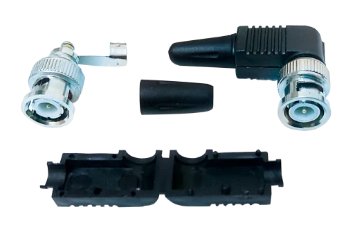 MTL-009 BNC Connector αρσενικό με πλαστική βάση γωνία