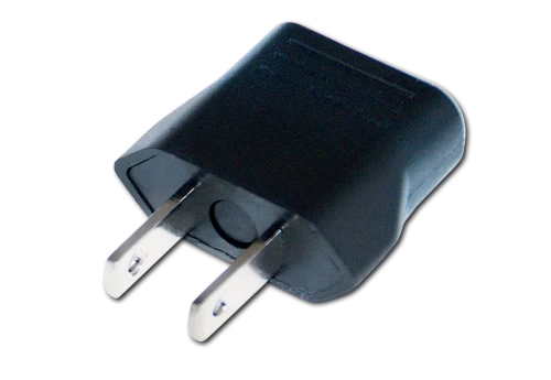 MW-F2FR Adaptor από διπολική πρίζα 110V AC σε διπολική πρίζα 220V AC