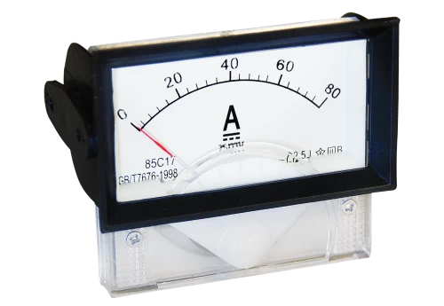 A1-80A DC Αναλογικό αμπερόμετρο 0-80Α DC τύπου πλαίσιο