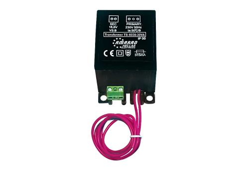 TS-6030 C Μετασχηματιστής για συστήματα ασφαλείας-πυρανύχνευσης 16.6V 30VA