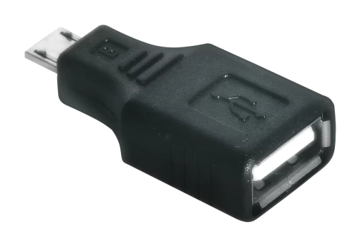 ADAPTOR USB Α (F) TO MICRO USB(M)  Adaptor USB Α 2.0 θηλυκό σε micro usb αρσενικό.