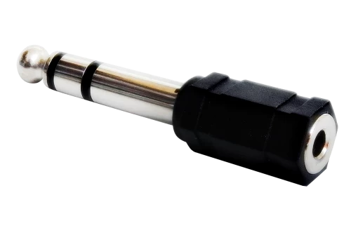 MFAS 6.35-3.5 Adaptor ήχου 6,35mm (Jack ) stereo αρσενικό σε 3.5mm stereo θηλυκό