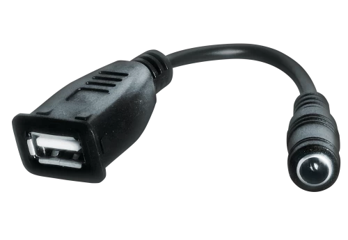 CABLE 5,5X2,1 TO USB A (F)
