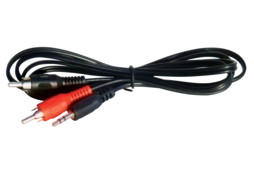 CMMS 3.5-RCA 1.5m Audio extension cable 3.5mm stereo to 2 RCA, 1.5m
