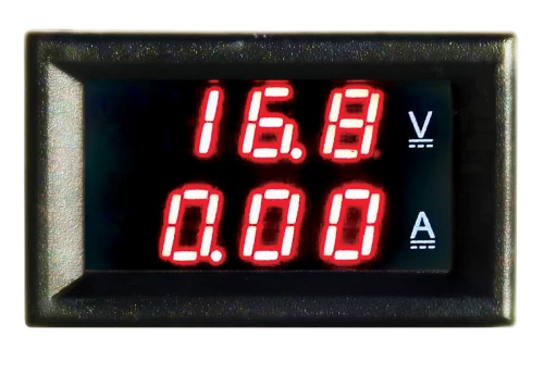 VAM-0-100V DC/0-50A DC Digital dual voltmeter 0?100V DC / ammeter 0?50A DC