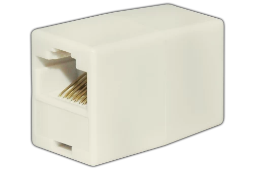 LAN-CABLE COUPLER Lan Cable coupler (μούφα) RJ45 θηλυκό σε RJ45 θηλυκό 8P8C