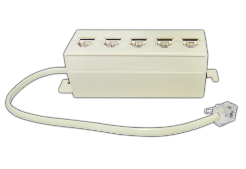 PHONE-CABLE SPLITTER 1/5C Phone cable splitter RJ11 male σε 5 RJ11 female 6P4C