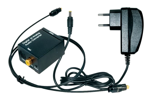 DIGITAL TO ANALOGUE AUDIO CONVERTER