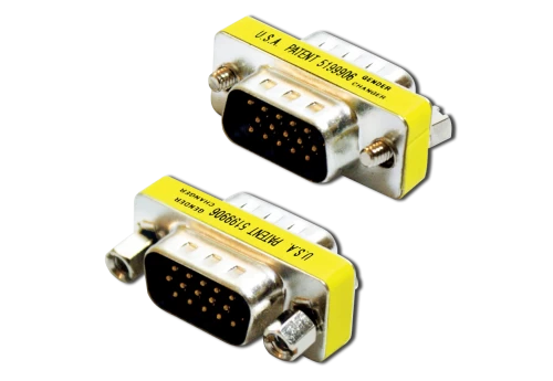 COUPLER-MM-VGA Coupler (μούφα) VGA αρσενικό σε VGA αρσενικό 