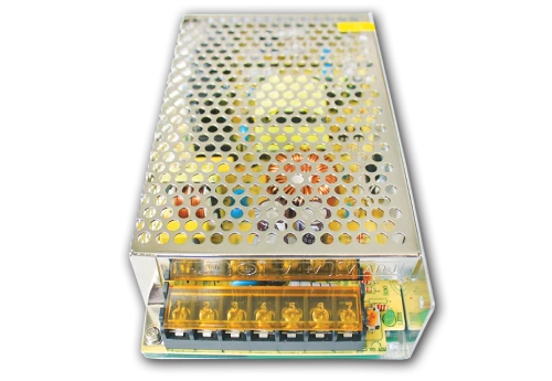 HS-120-12D Switching τροφοδοτικό enclosed frame 2 εξόδων 12V/5V DC 120VA