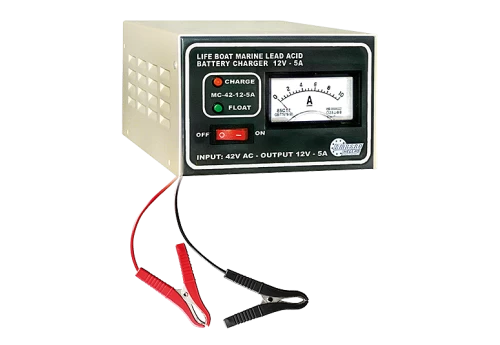 MC-4212 -5A Αυτόματος life boat marine φορτιστής μολύβδου (lead-acid) 12V 5A