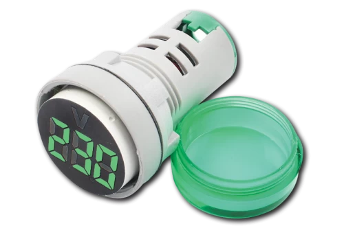 VM-20-500V AC GREEN Digital voltmeter 20?500V AC green display