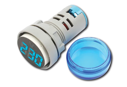 VM-20-500V AC BLUE Ψηφιακό βολτόμετρο 20-500V AC χρώμα μπλε