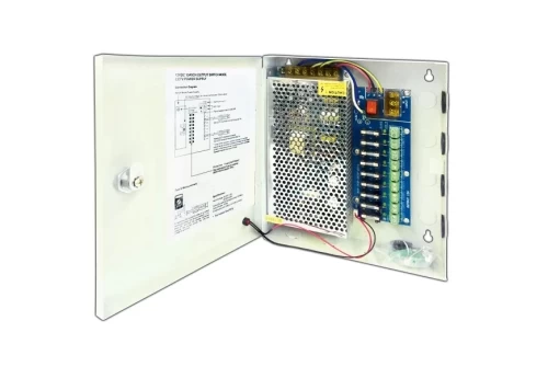 OFFER AMR-1209C-10A POWER SUPPLY FOR C.C.T.V. CAMERAS 12V 10A 9 CHANNELS