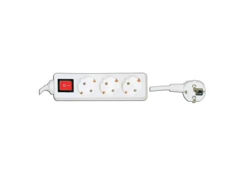 OFFER GOC-3S Power strip with switch 3 outlets with 3x1mm cable
