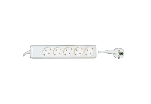 OFFER GOC-5 Power strip without switch 5 outlets with 3x1mm cable
