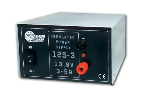 12S-3 Σταθεροποιημένο τροφοδοτικό AC-DC μονής τάσης εξόδου 13,8V 3-5A με μετασχηματιστή 
