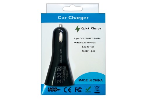 QUICK -CAR CHARGER 18W